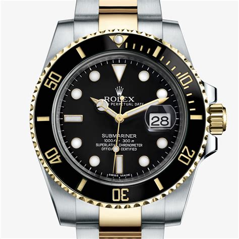 foto rolex submariner acciaio oro